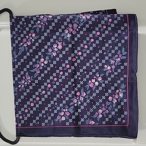 Vintage Lillian Vernon Silk Floral Scarf